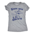 Race You To The Library Women's T Shirt