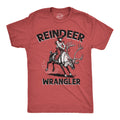 Reindeer Wrangler Men's T Shirt