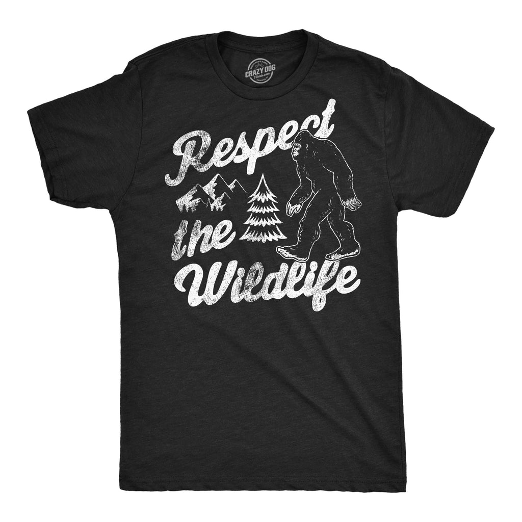 Respect The Wildlife Men's T Shirt