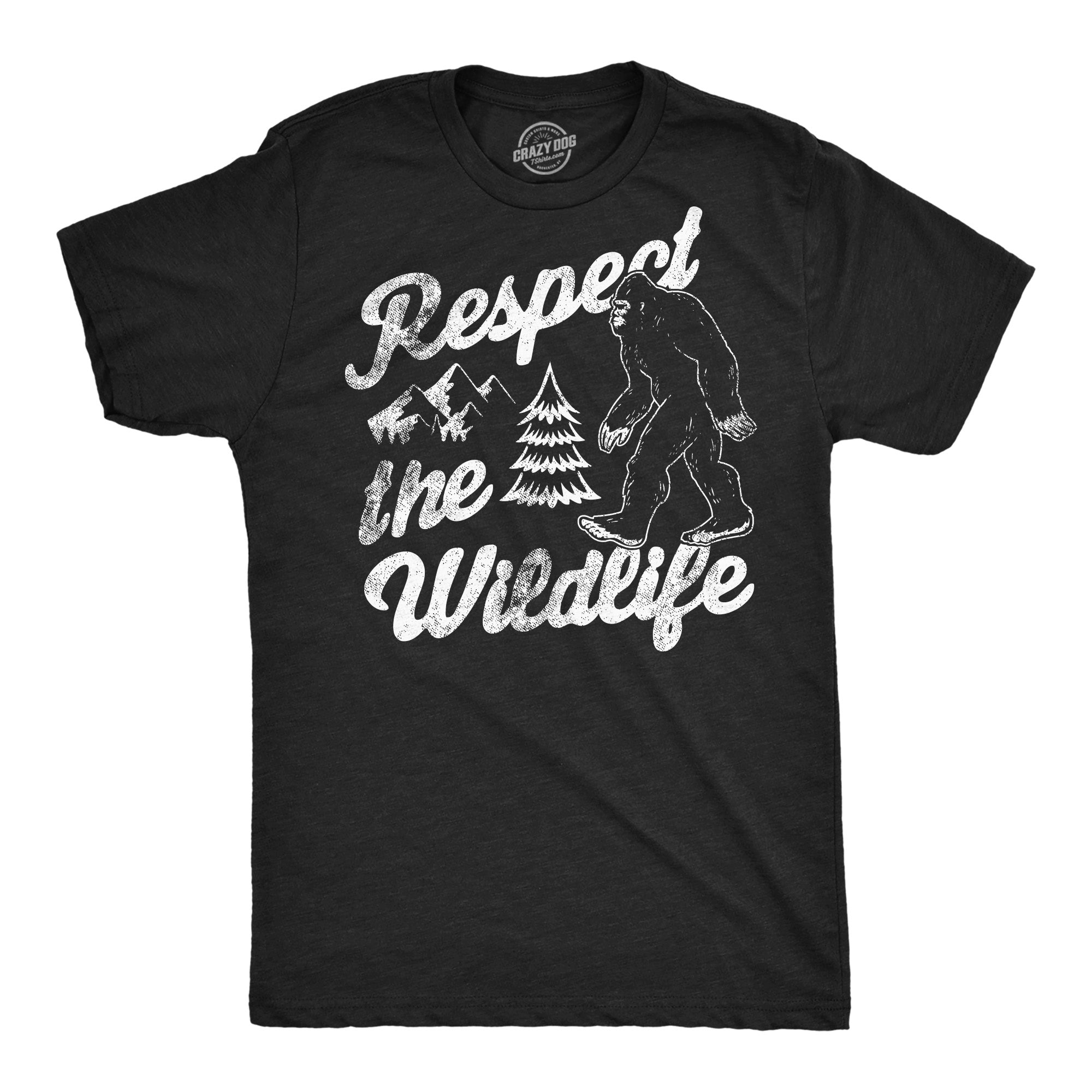 Respect The Wildlife Men's T Shirt