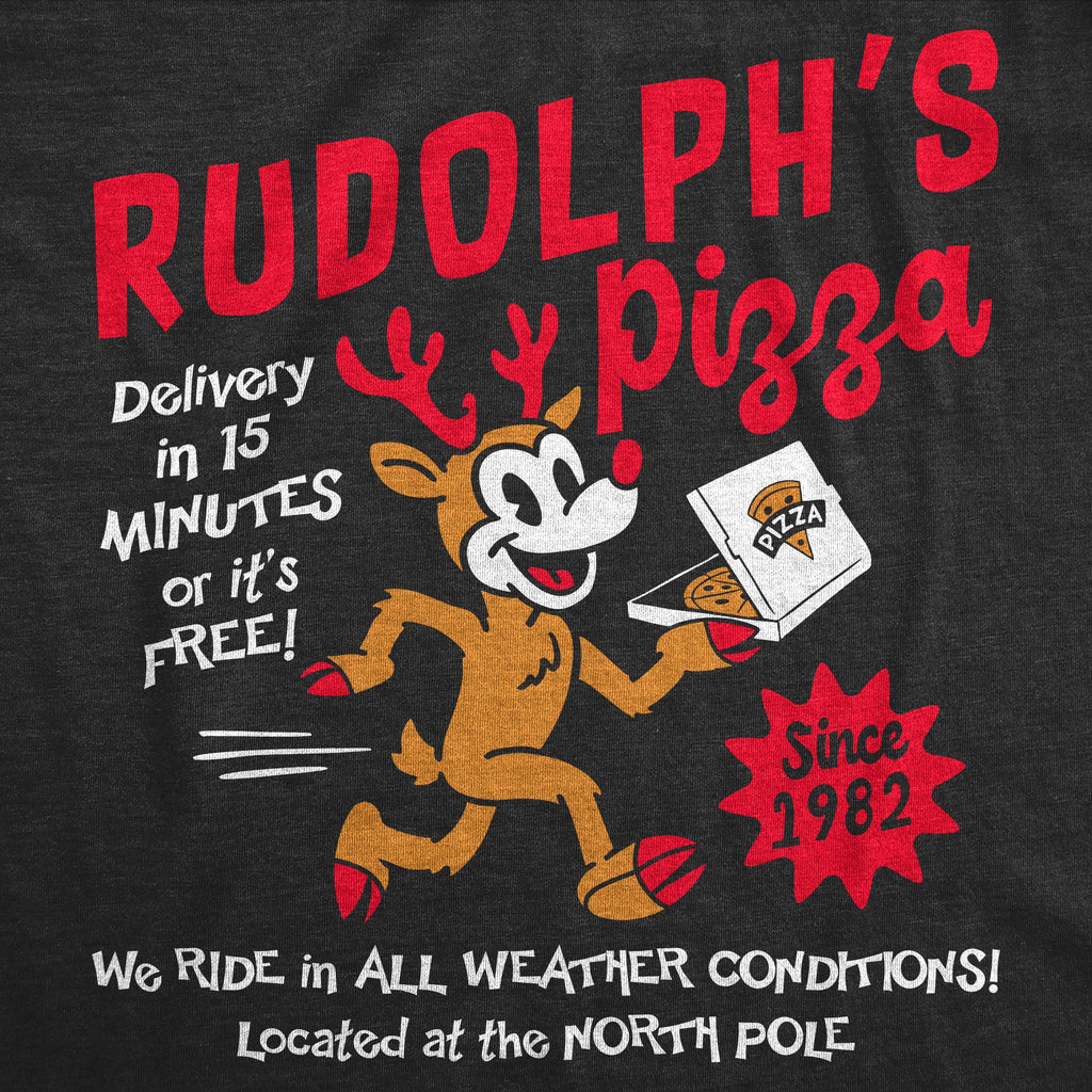 Rudolphs Pizza Men's T Shirt