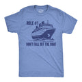 Rule Number 1 Dont Fall Off The Boat Men's T Shirt