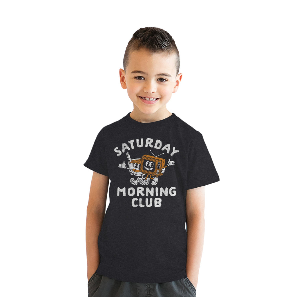 Saturday Morning Club Youth T Shirt