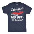 Take Your Top Off Its Summer Men's T Shirt