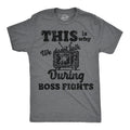 This Is Why We Dont Talk During Boss Fights Men's T Shirt