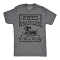 Wiener Wranglers Its Gonna Get Ruff Men's T Shirt