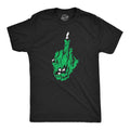 Zombie Middle Finger Men's T Shirt