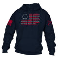 Declaration Hoodie - Navy