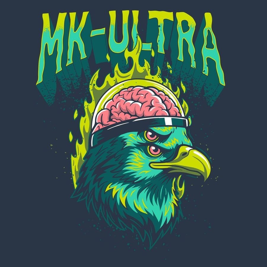 MK-Ultra T-Shirt - Midnight Navy