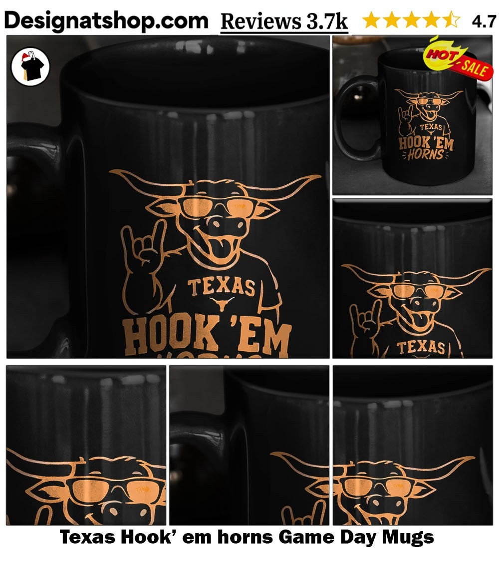 Texas Hook’ em horns Game Day shirt