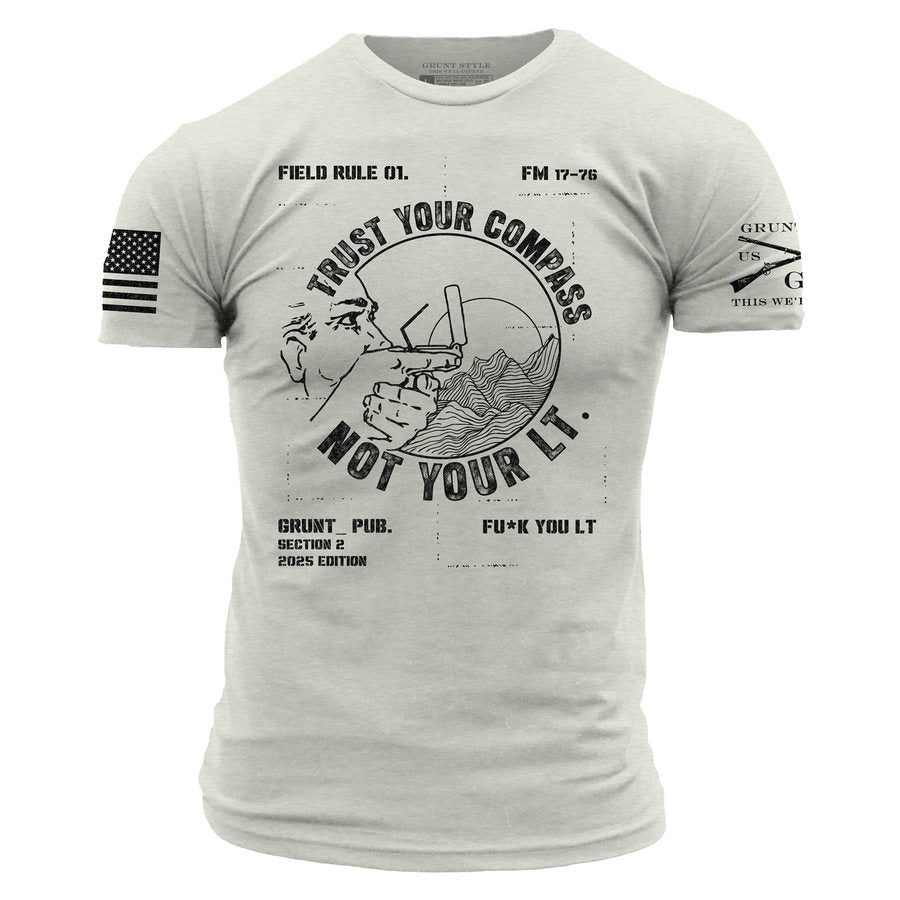 Trust Your Compass T-Shirt - Sand