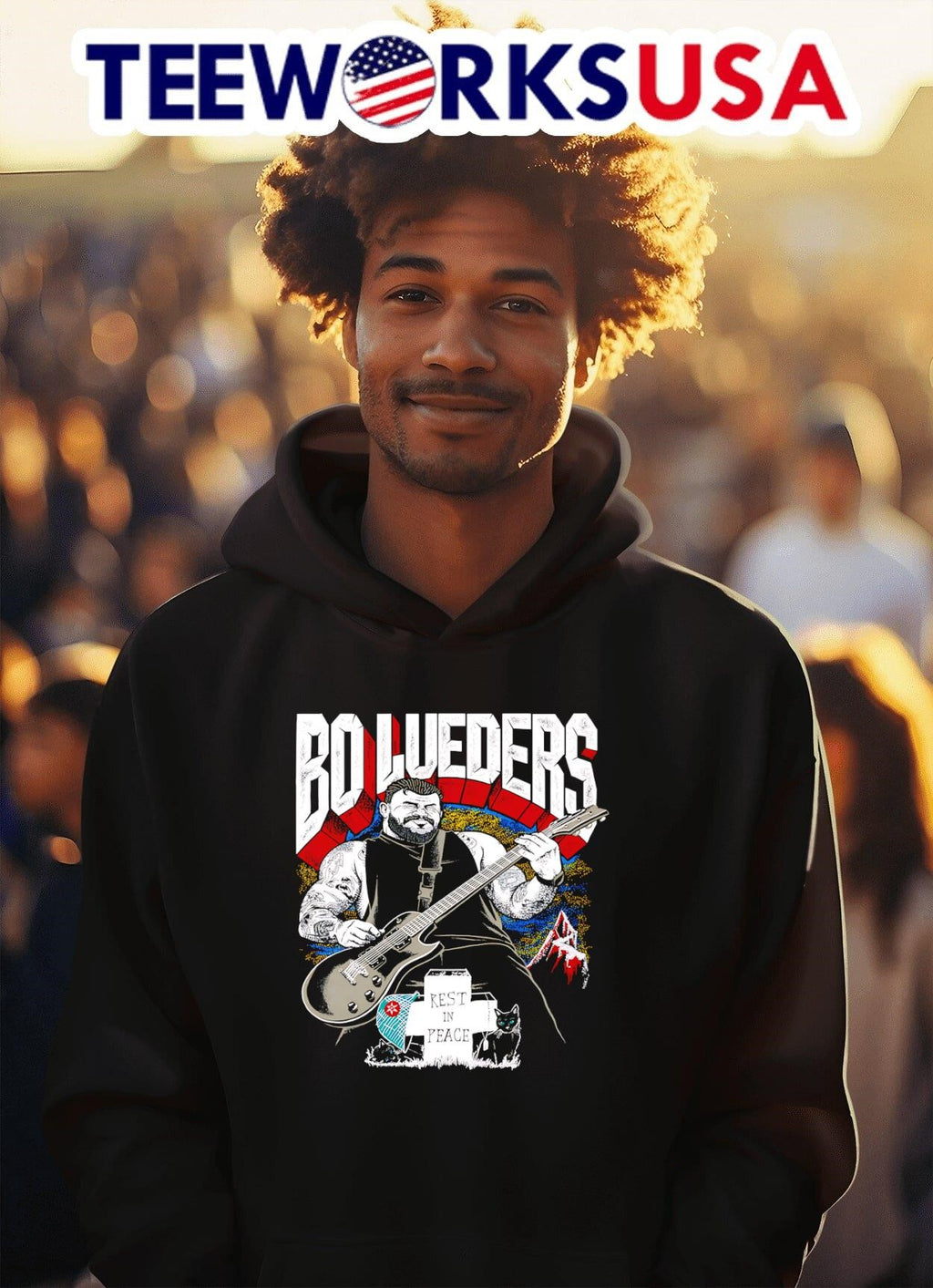 Bo Lueders Rest In Peace Shirt
