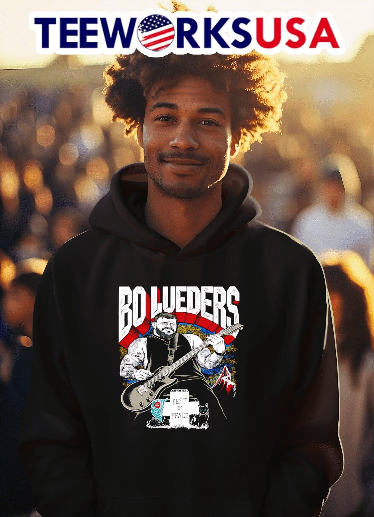 Bo Lueders Rest In Peace Shirt
