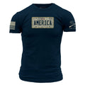 CFP America Plate Men's Tee - Midnight Navy