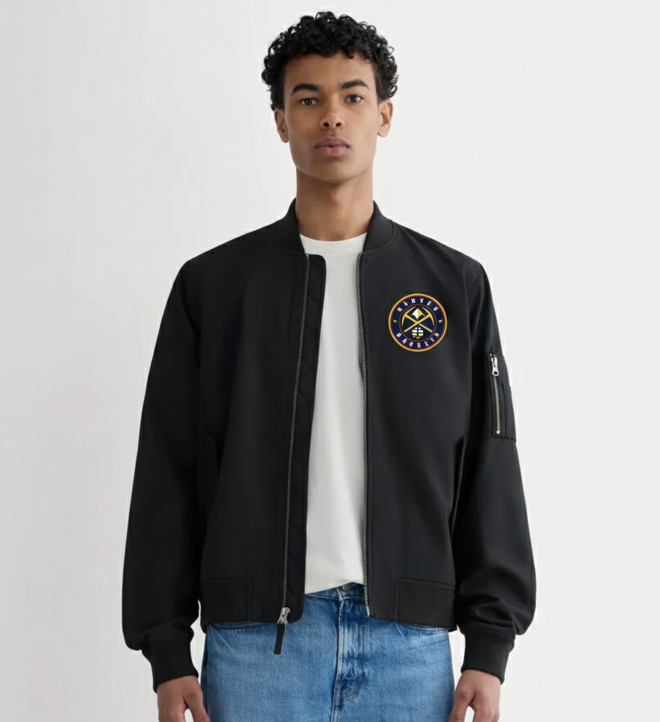 Denver Nuggets Legendary Bomber Jacket – Black – NBA 2025/2026