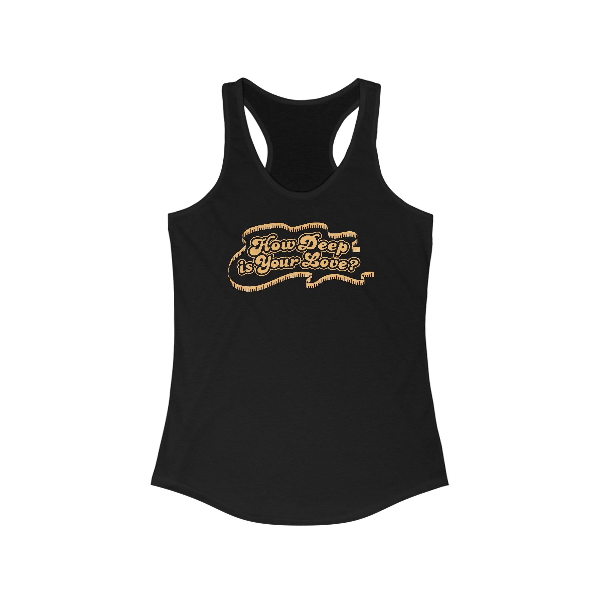 How Deep Is Your Love? - Women's Racerback Tank