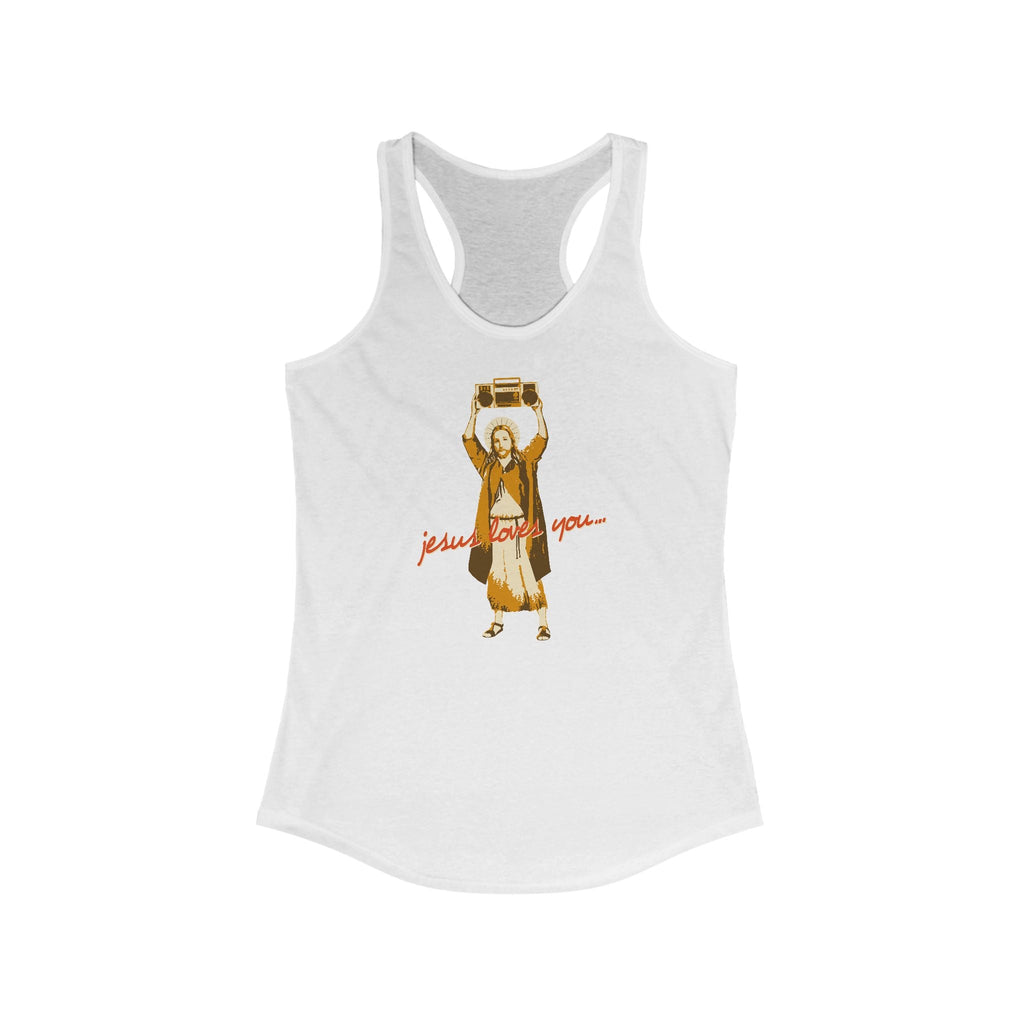 Jesus Loves You  - Women’s Racerback Tank