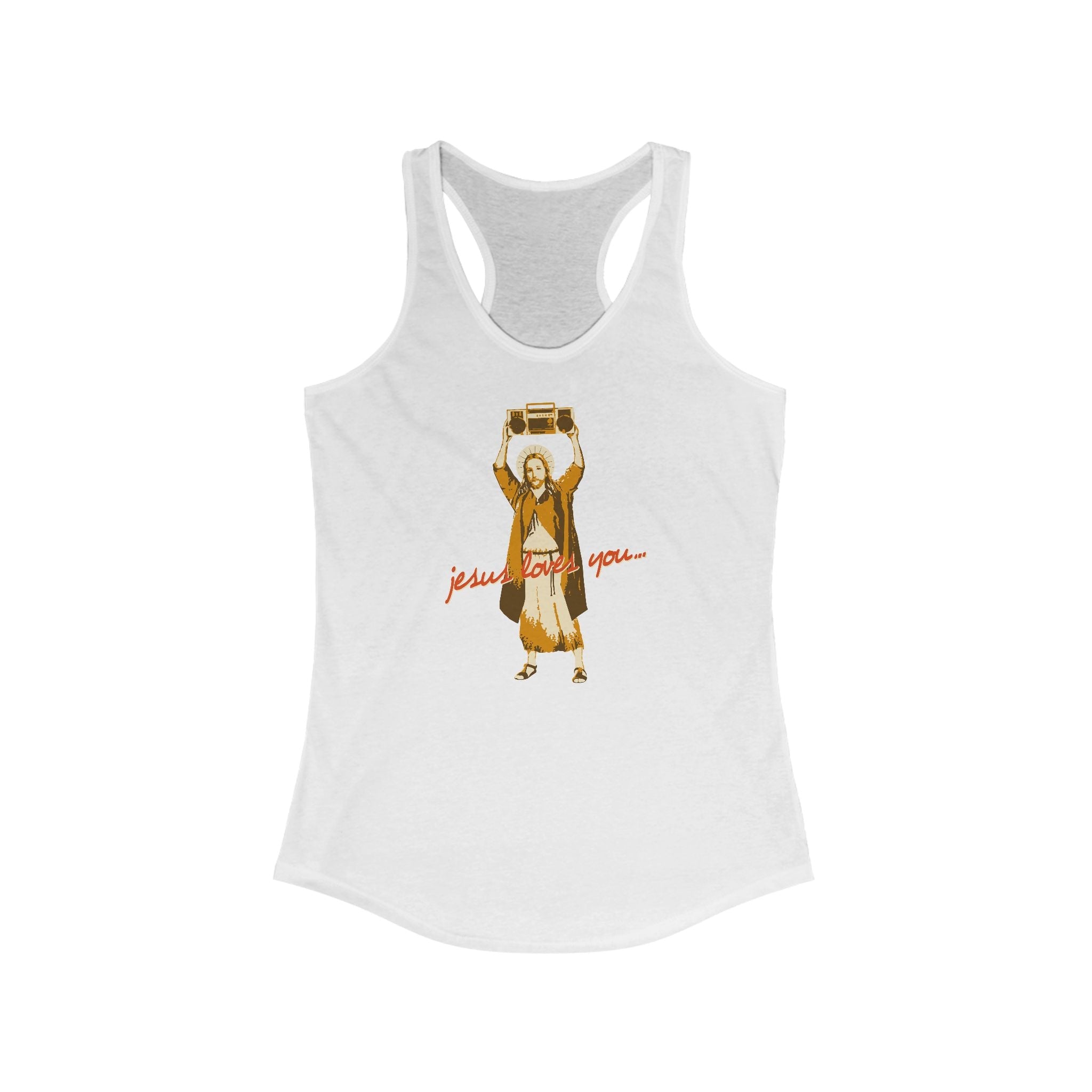 Jesus Loves You  - Women’s Racerback Tank