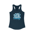 On My Planet You'd Be Considered An Asshole. (My Planet Is Earth) - Women’s Racerback Tank