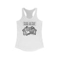 Dude My Dad Made This Shit - Women’s Racerback Tank