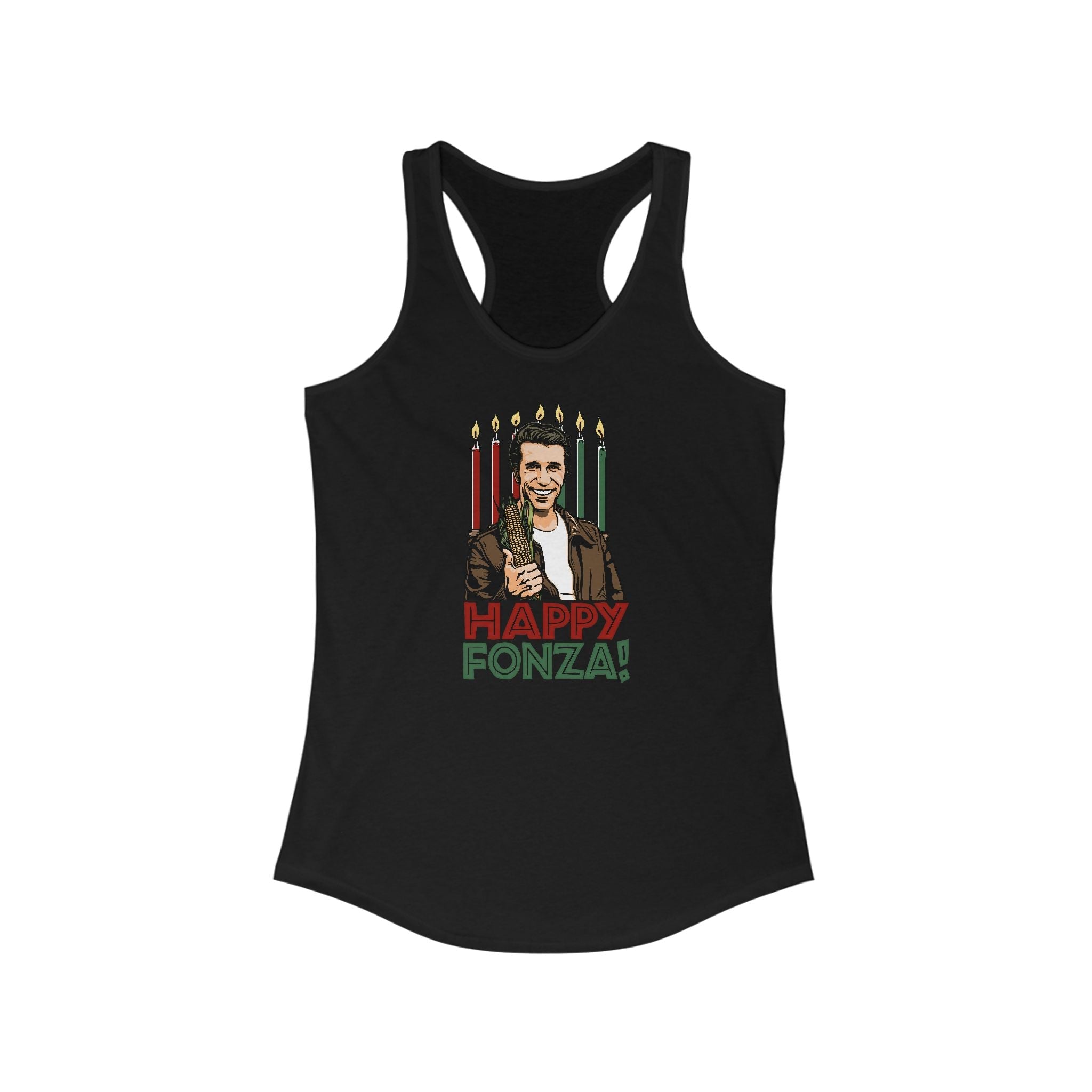 Happy Fonza! - Women’s Racerback Tank