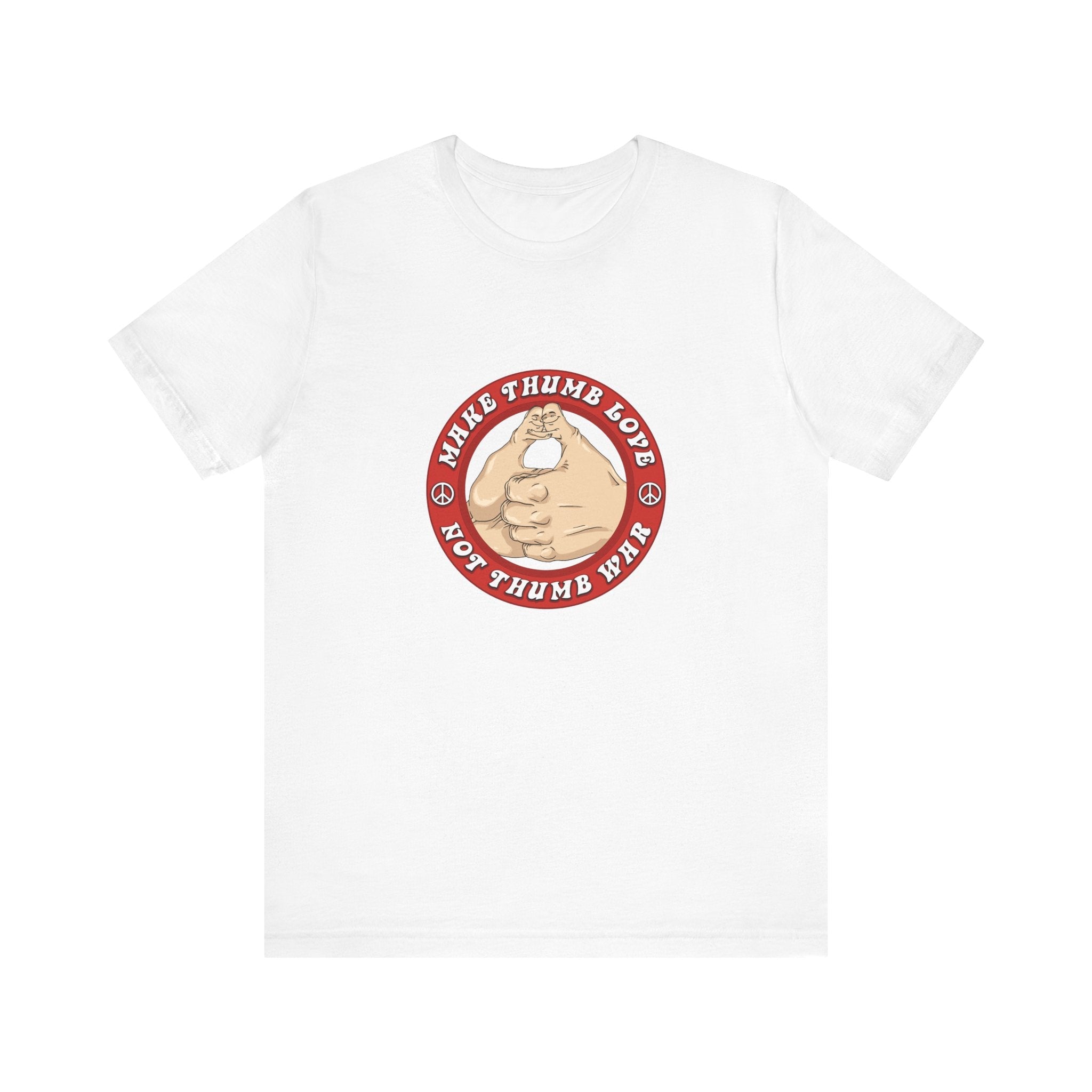 Make Thumb Love - Not Thumb War - Men's T-Shirt