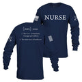 Nurse Defined Long Sleeve - Navy