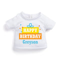 Personalized Happy Birthday Doll T-Shirt