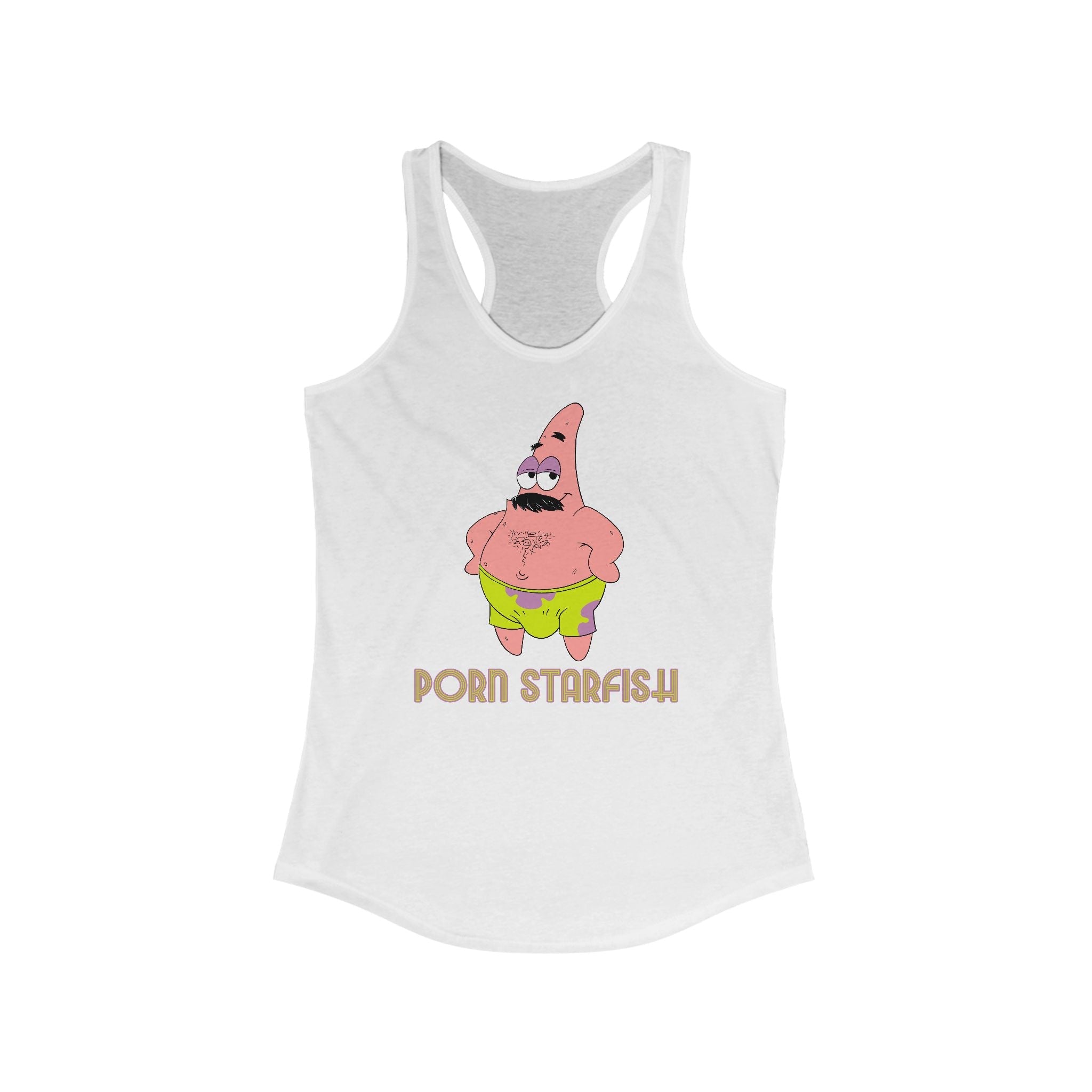 Porn Starfish - Women's Racerback Tank