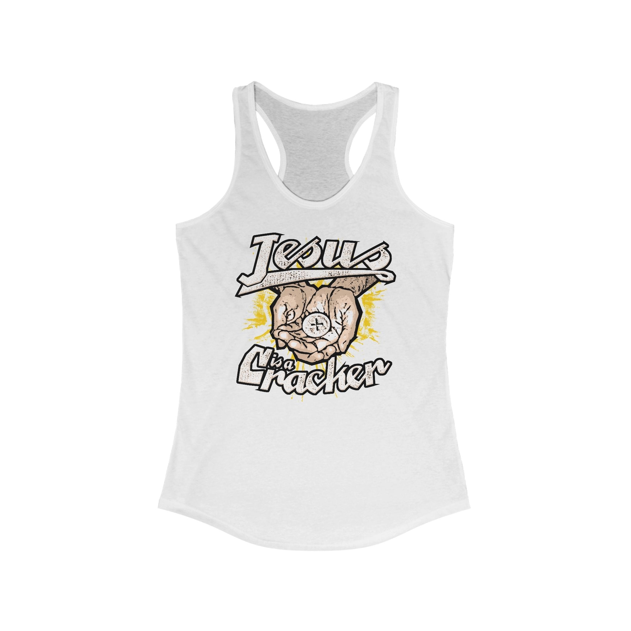 Jesus Is A Cracker - Women's Racerback Tank