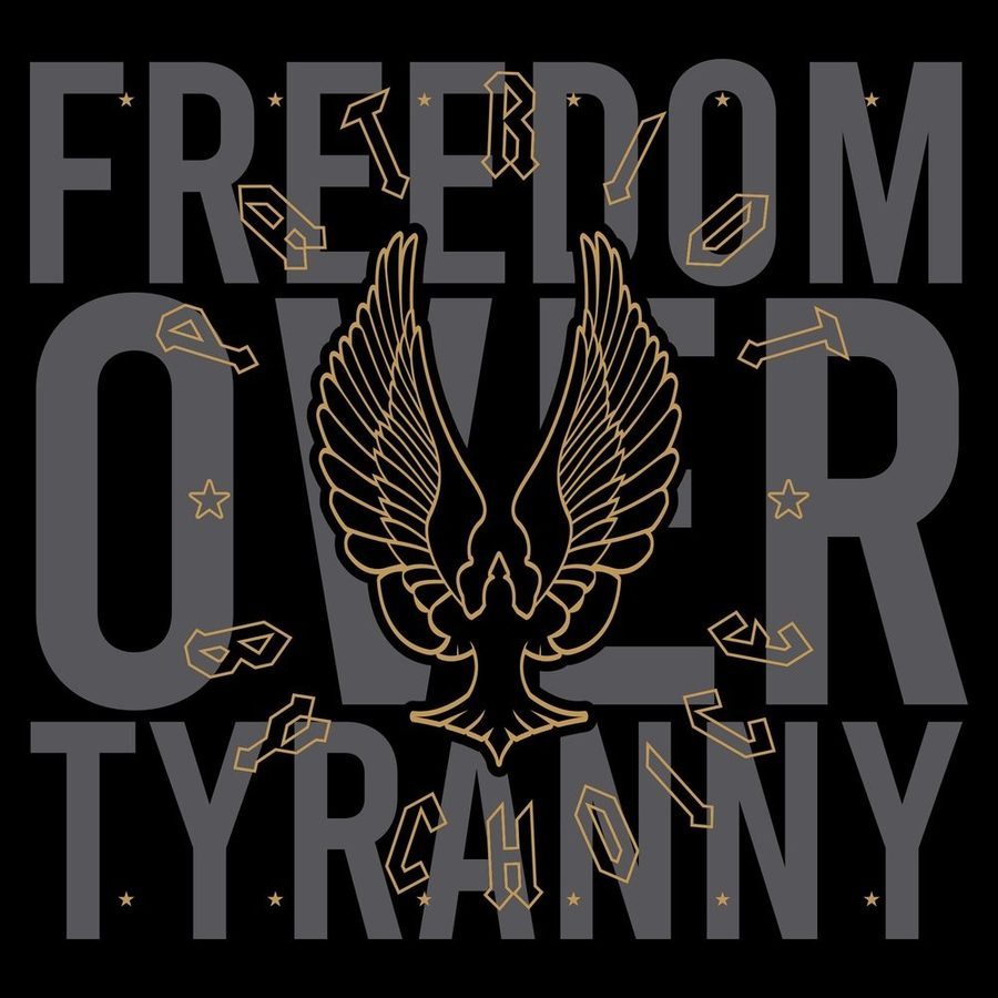 Freedom Over Tyranny Hoodie - Black
