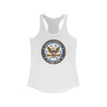Proud Veteran (Tug Of War) - Women’s Racerback Tank