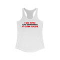 I Was Voted Class Orthodontist At Clown College - Women’s Racerback Tank