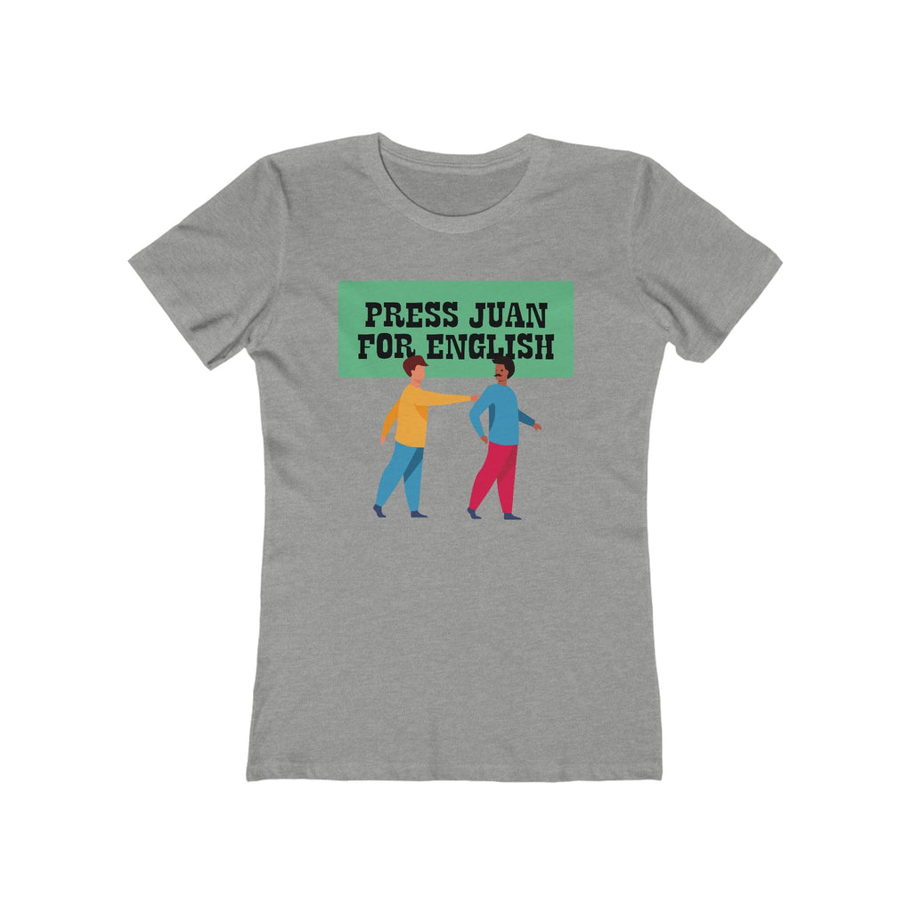 Press Jiun For English - Women’s T-Shirt