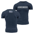 No Easy Days Police T-Shirt - Midnight Navy
