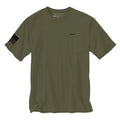 Basic Heavyweight Pocket T-Shirt - Military Green
