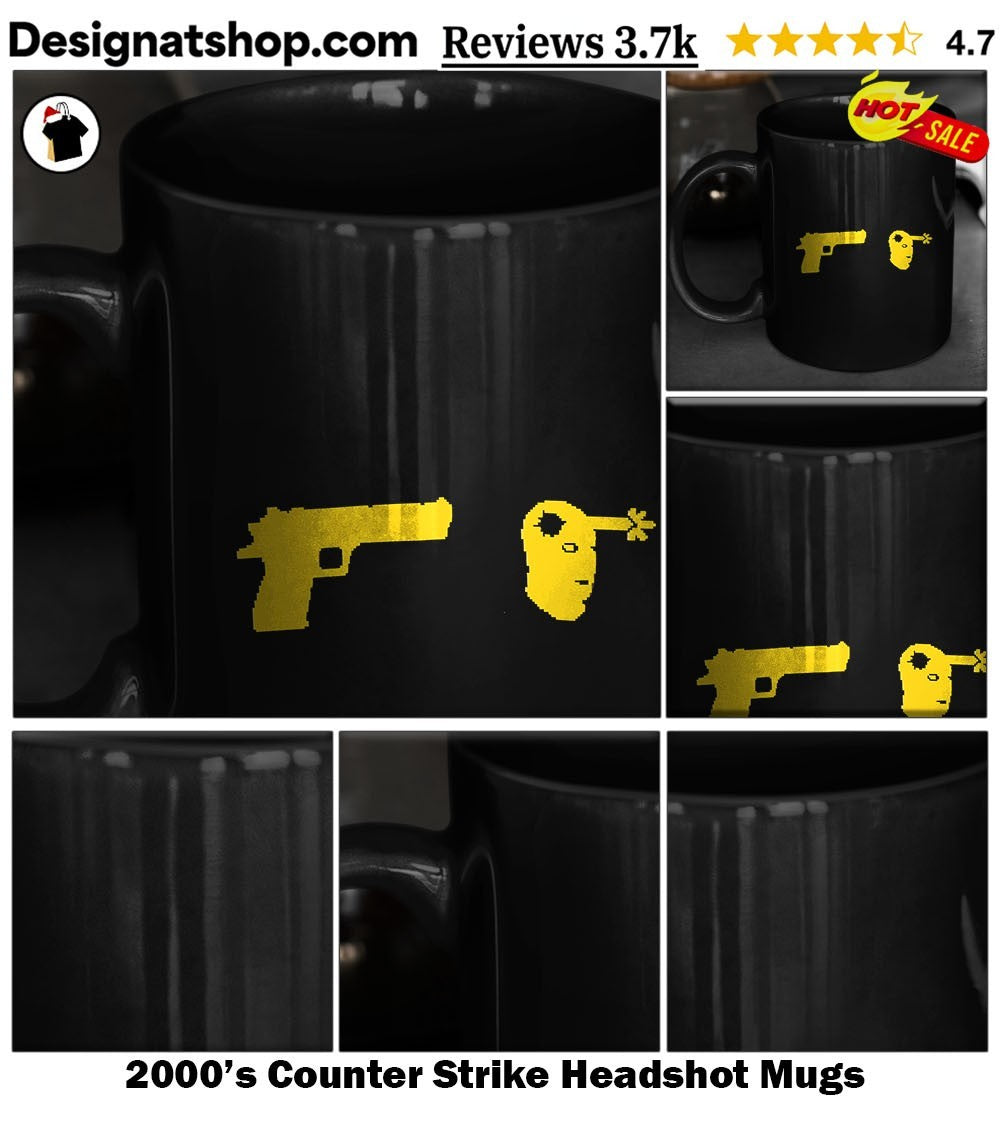 2000’s Counter Strike Headshot shirt