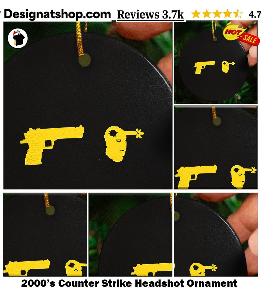 2000’s Counter Strike Headshot shirt