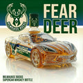 Milwaukee Bucks Supercar Whiskey Bottle – Fear The Deer Collectible NBA Decanter