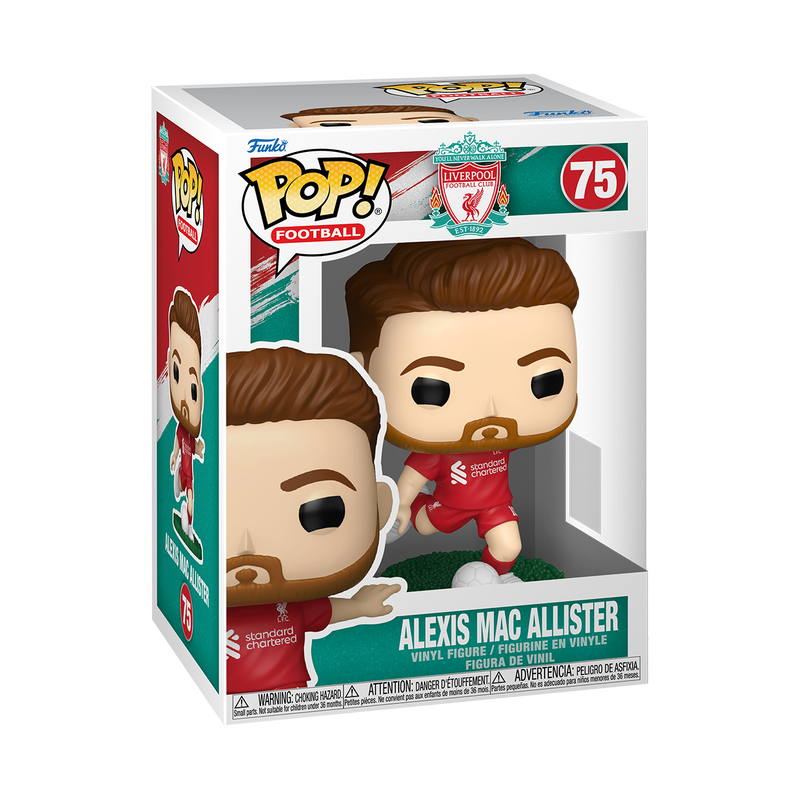 Alexis Mac Allister Liverpool Funko Pop – Football Club Vinyl Figure #75