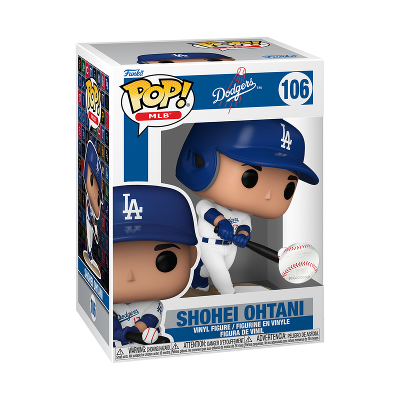 Shohei Ohtani Los Angeles Dodgers Funko Pop – MLB Vinyl Figure No. 106