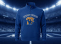 Kentucky Wildcats Quarter Zip Fleece – Vintage Mascot Logo NCAA Pullover Sweatshirt