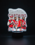 Georgia Bulldogs Captains LED Lamp – 3D Acrylic Football Player Night Light Decor