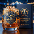Denver Nuggets Anniversary Whiskey Glass – NBA Gift Set