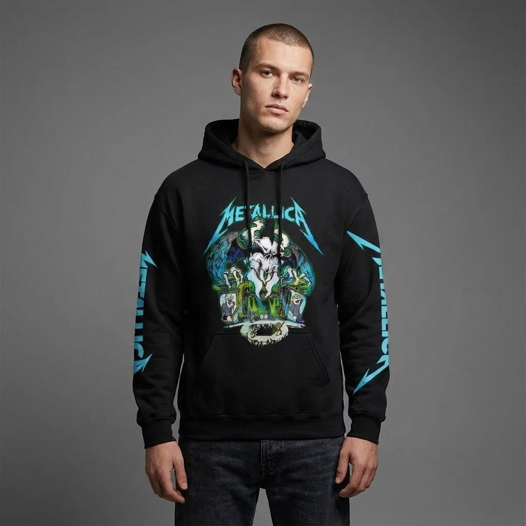 Metallica 45th Anniversary 3D Hoodie 2026