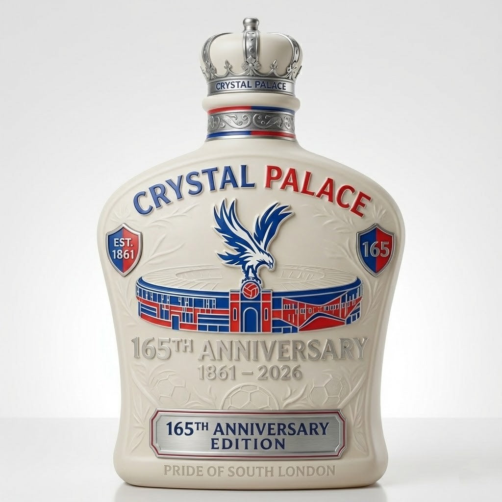 Crystal Palace 165th Anniversary whiskey decanter