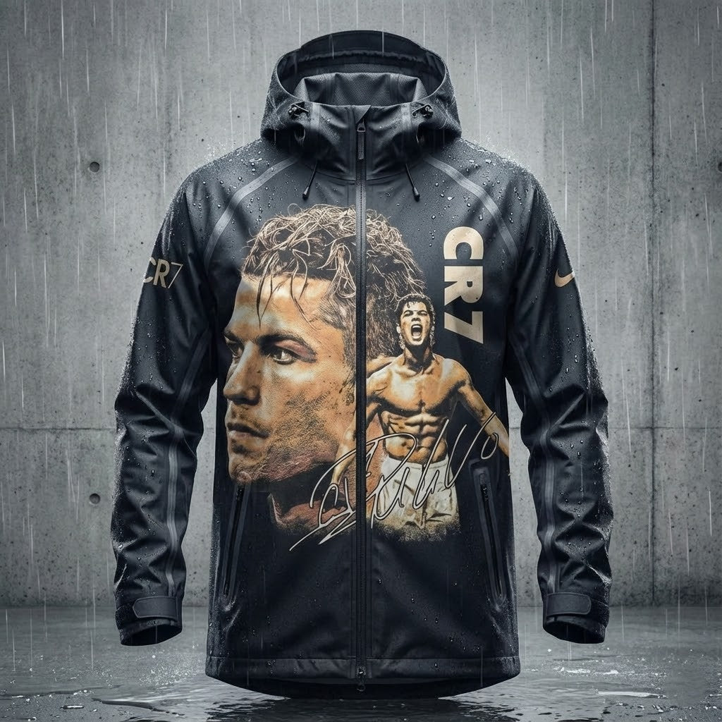 Cristiano Ronaldo CR7 3D WATERPROOF JACKET