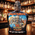 Iron Maiden 50th Anniversary 1975-2025 Up The Irons Liquor Bottle