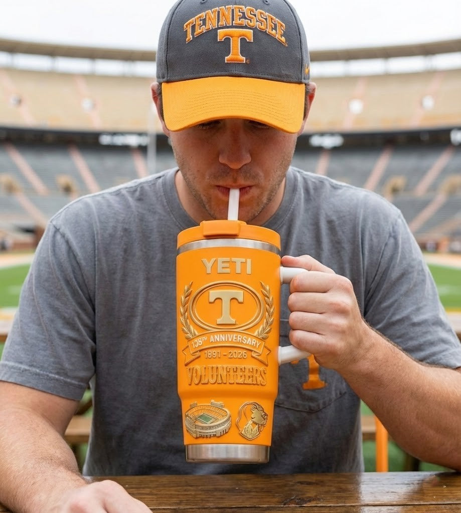 Tennessee Volunteers 135th Anniversary 1891-2026 YETI Mug