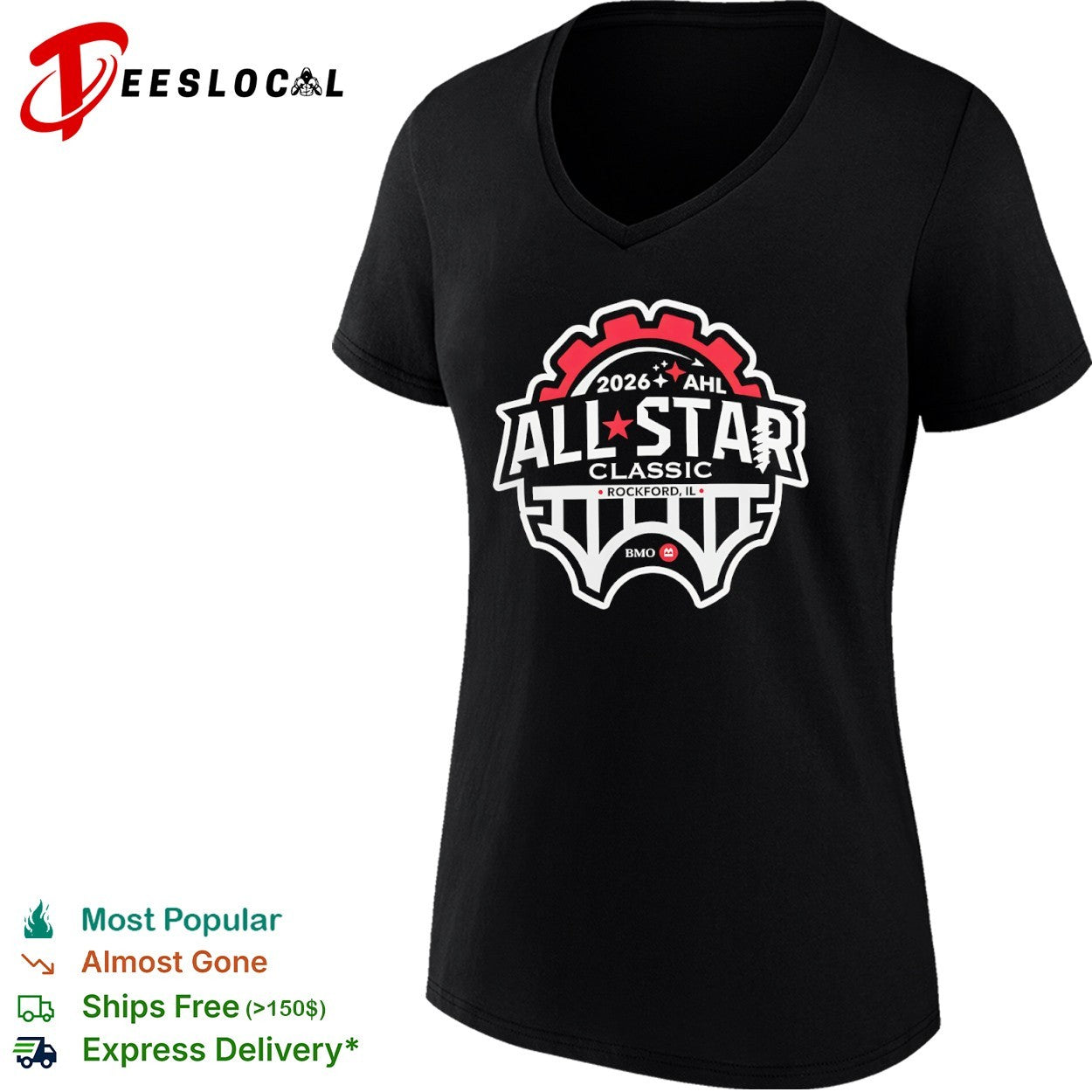 2026 AHL All Star Classic Rockford IL BMO Hockey Shirt